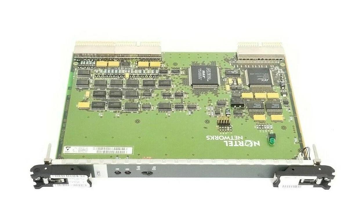 Used NORTEL NETWORKS NT4N65AB 01 NETWORK INTERFACE CARD NNTMSO0015UA C3MLZ1 NT4N6501