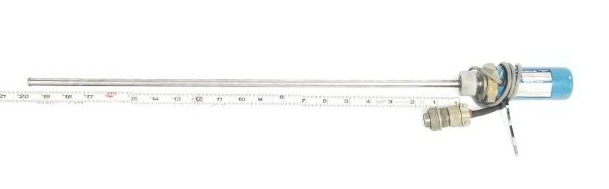 Used TEMPOSONICS INC. DCTM-2334 TRANSDUCER 12'' STROKE 84-50 20'' IN. ROD 24-5/8'' IN