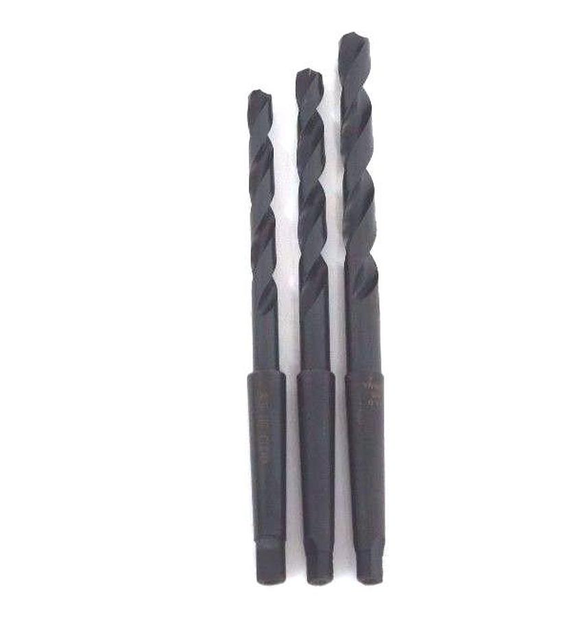 Used LOT OF 3 NEW HS TWIST DRILL BITS 8.5MM, 9.5MM, 11.0MM