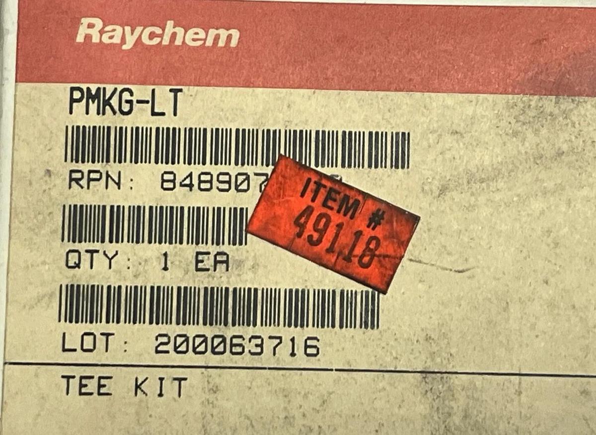 Raychem PMKG-LT Low Profile Tee Connection Kit | NEMA 4X | For BTV & QTVR Cables