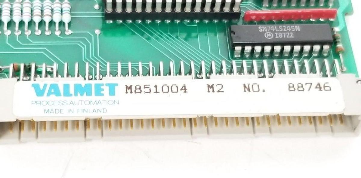 Used VALMET AUTOMATION M851004-M2 CPU MODULE 547070-2B M851004 547070-2A