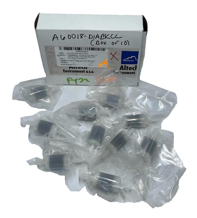 NEW Box of 10 Koby Scrubber Sample Filters CO Analysis P/N A60018-DIABKCC