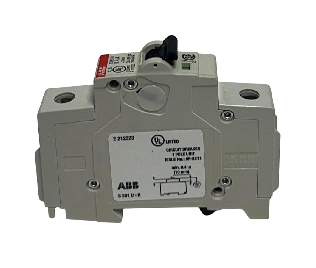 Used ABB S201U-K4 / S201U-K4A MINI CIRCUIT BREAKER 240V 4A OEM NSNP