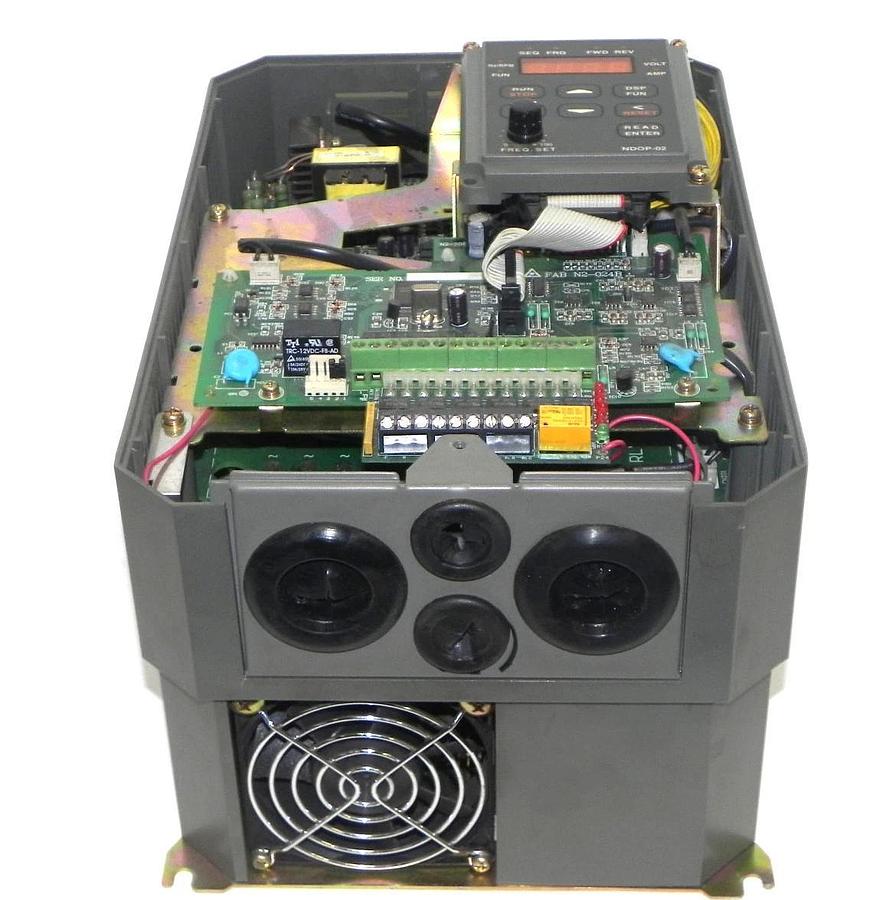 Used DRIVECON N2 SERIES VFN2-475-F3 DRIVE VFN2475F3 440V 7.5KW WITH NDOP-02 KEYPAD