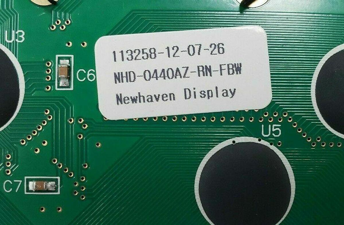 Used LOT OF 10 NEW NEWHAVEN NHD-0440AZ-RN-FBW LCD DISPLAY MODULES 113258-12-07-26