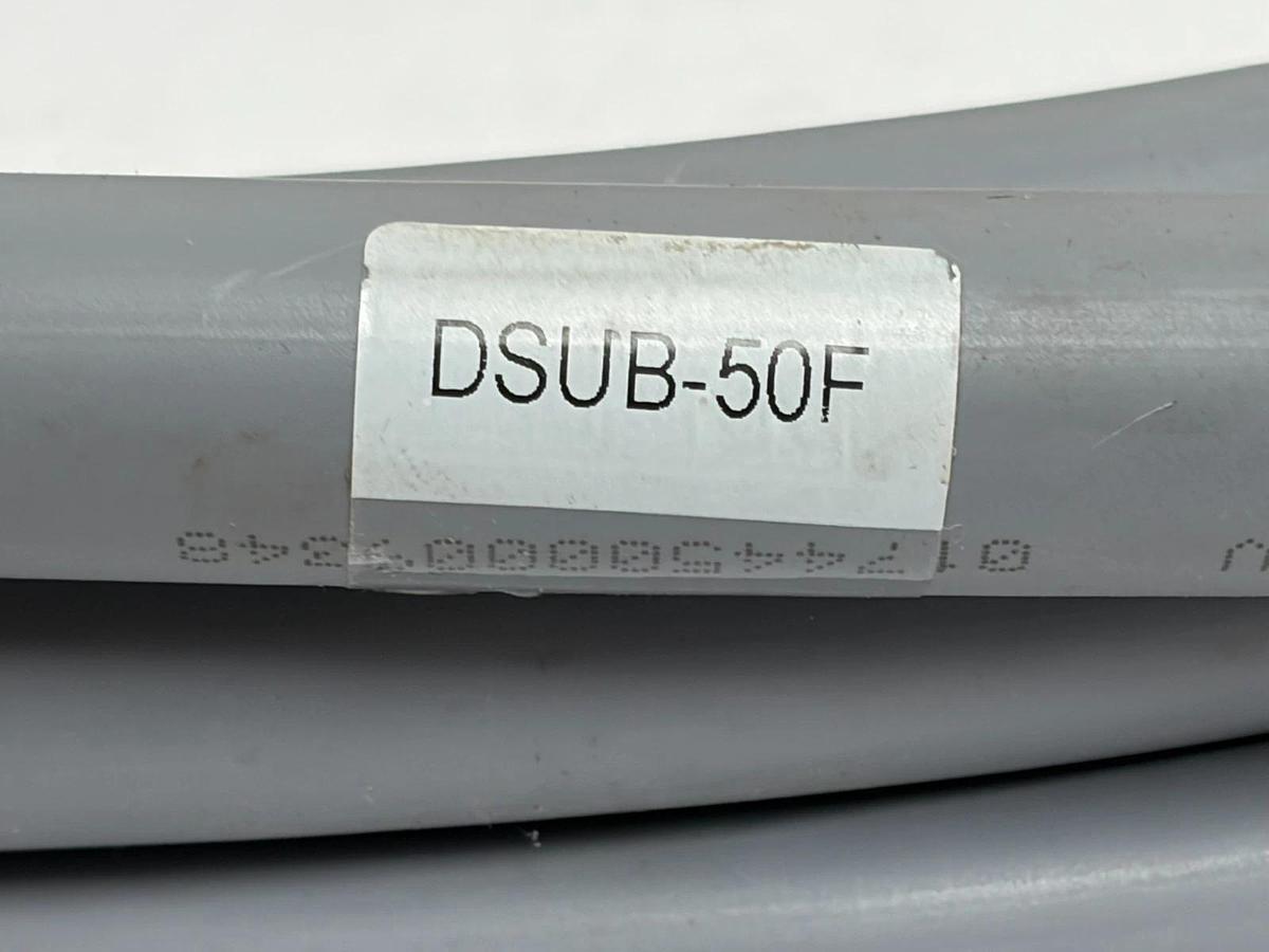 Helukabel JZ-500 50G0.5 QMM Control Cable 50 Pin Female D-Sub Pigtail Harness