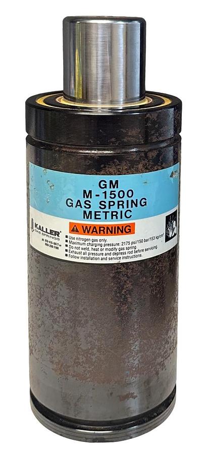 KALLER GAS SPRINGS GM M-1500 / 3000-80 METRIC GAS SPRING NITROGEN NSNP