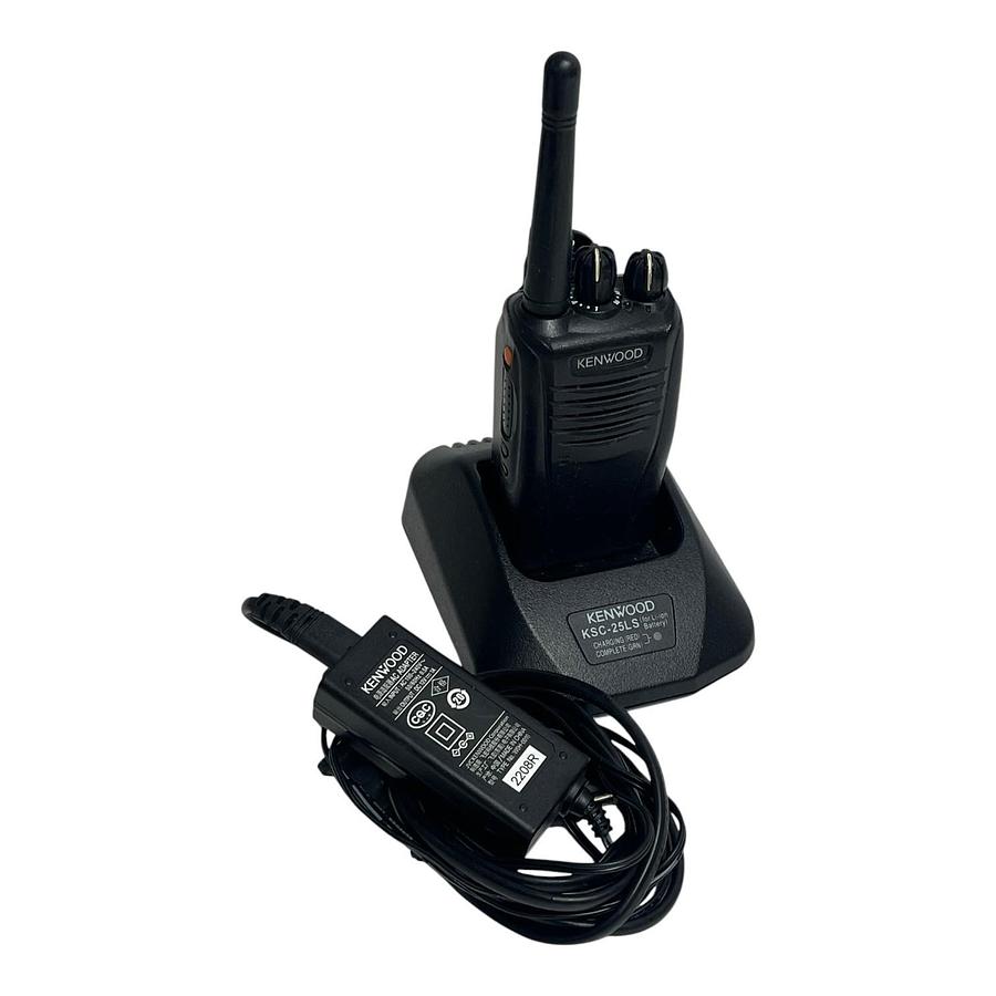 Used Kenwood TK-3360-K UHF Radio KSC-25LS Charger Midport MKNB35 Battery
