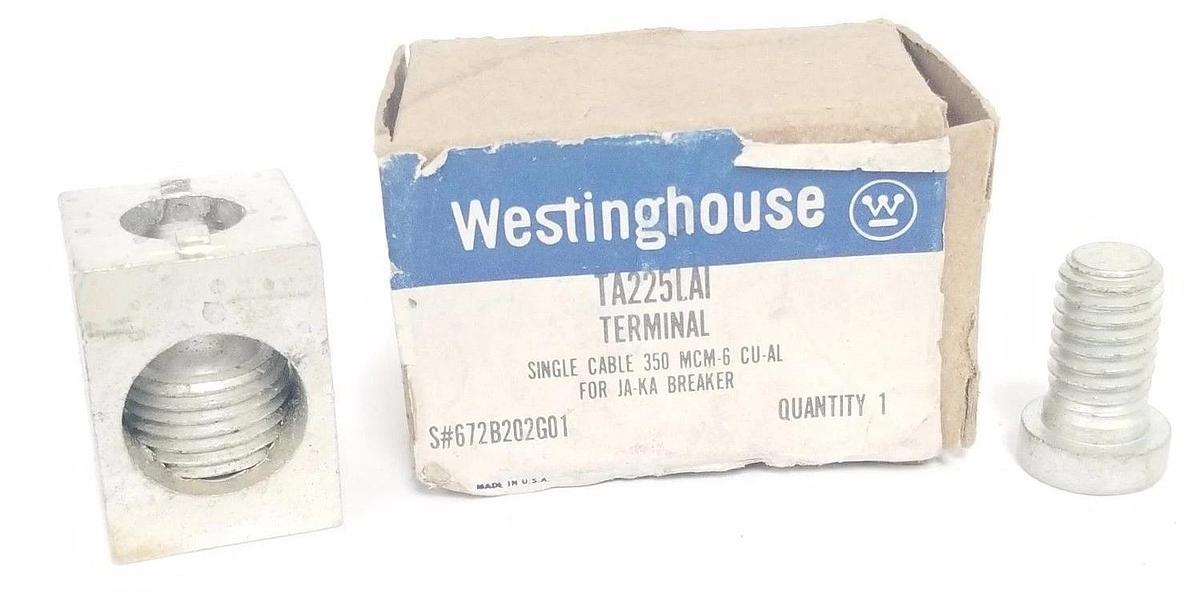 NIB WESTINGHOUSE TA225LAI TERMINAL SINGLE CABLE 350 MCM-6 CU-AL