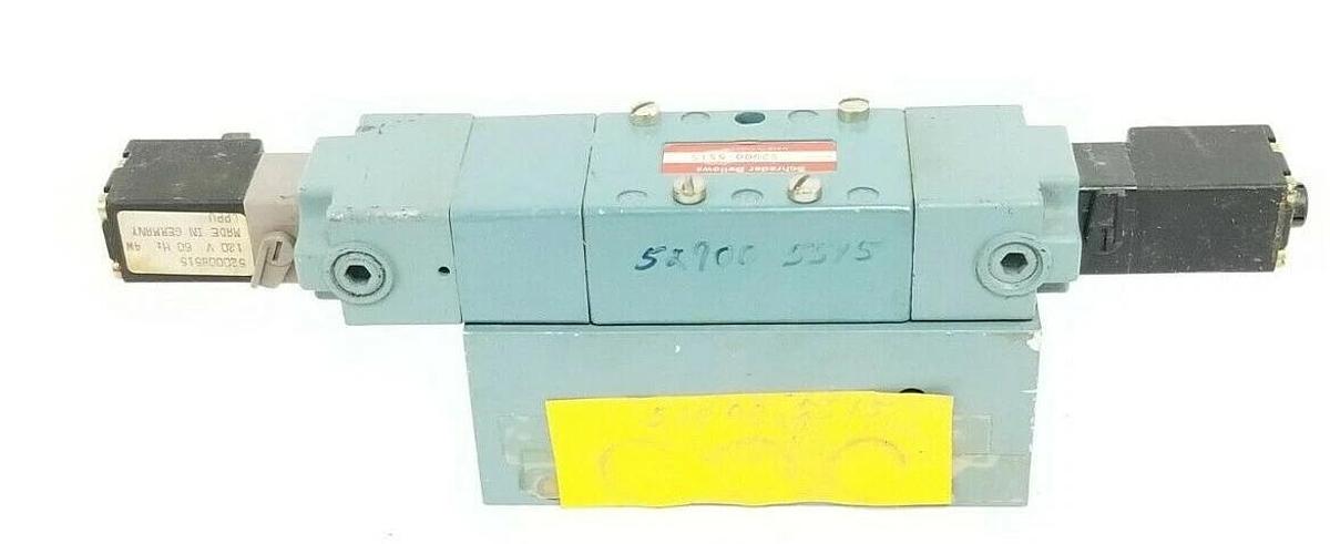 Used SCHRADER BELLOWS 52900-5515 VALVE 529005515, 520008515, 120V 60HZ, 4W