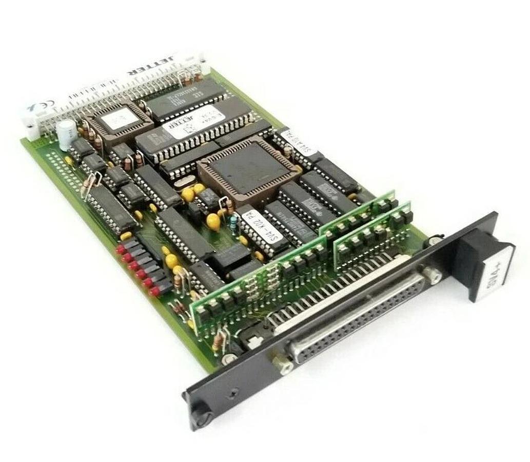 Used JETTER SV4-10A2 REV. 2 CONTROL CARD E-SV4+ V2.34 SV4-K02 SV4-A10 SV4 SV4-2