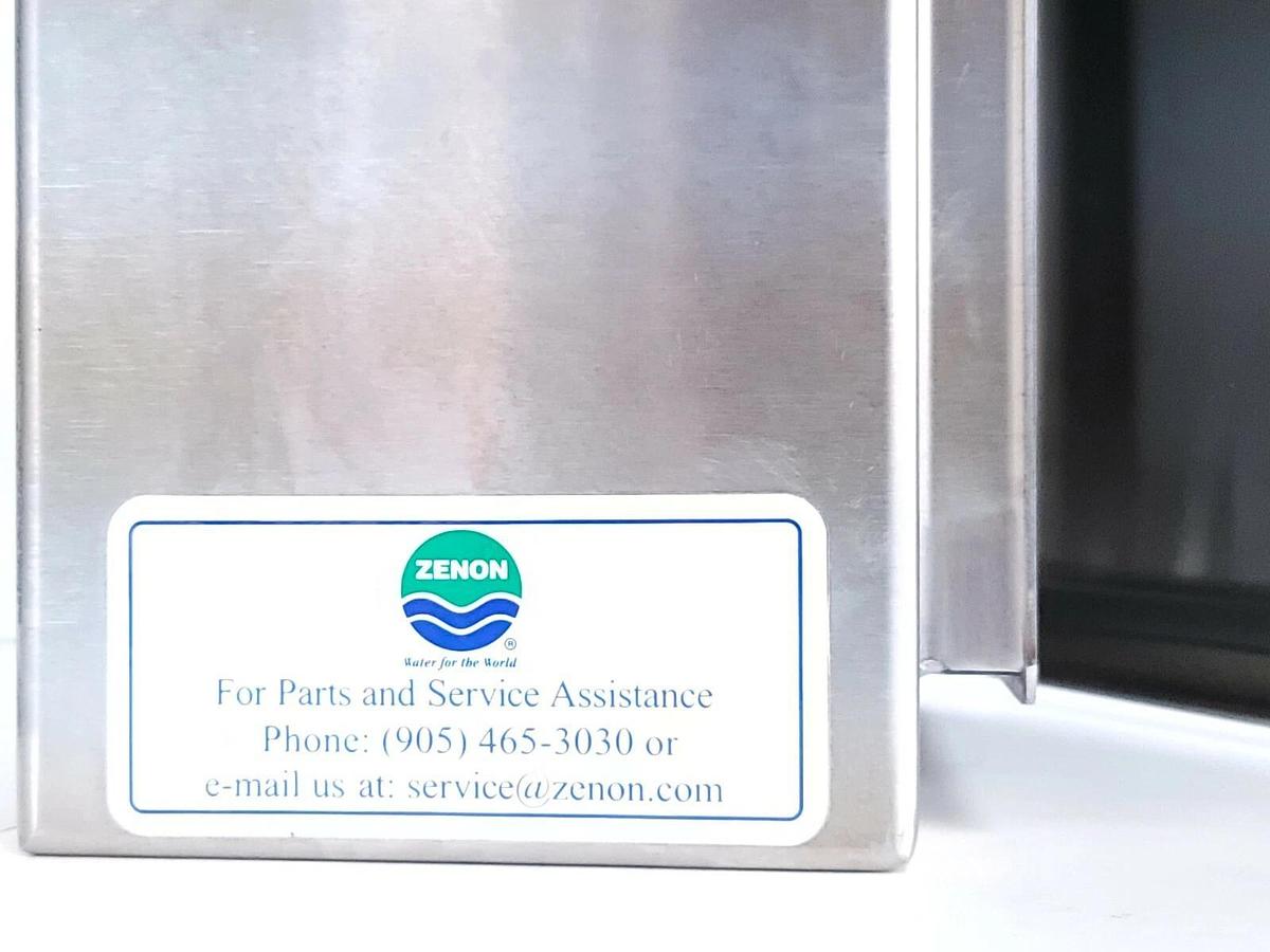 Used NEW ZENON ENVIRONMENTAL 200131-JB#2 ENCLOSURE TYPE NEMA4X 120VAC 3A