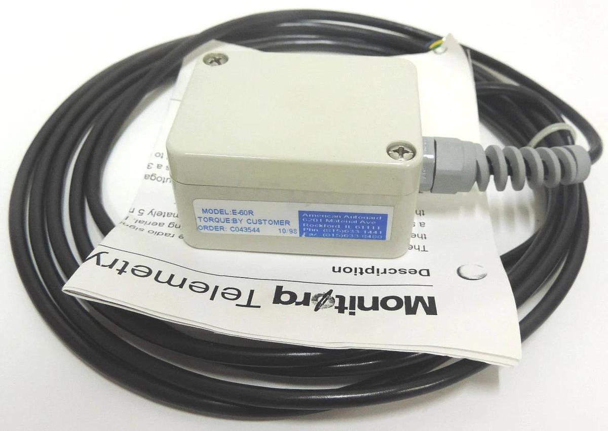 NEW MONITORQ TELEMETRY RECEIVER MODEL E-60R AUTOGARD TORQUE E-60RX