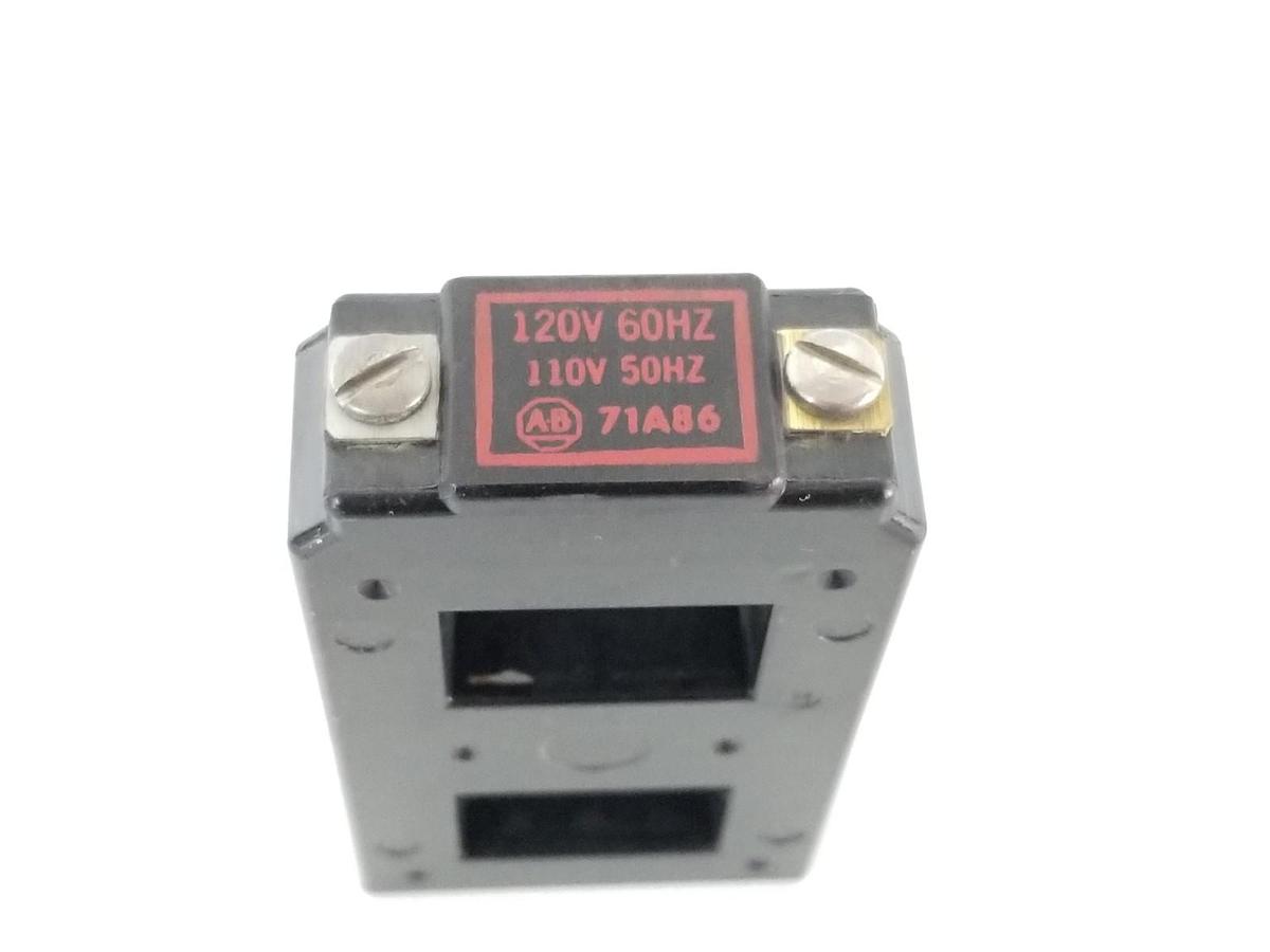 Used NIB ALLEN BRADLEY 71A86 COIL SER. K SIZE 1 120V/60HZ 110V/50HZ