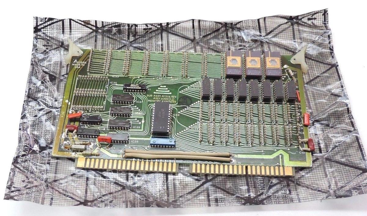 Used AVTRON A11514 MEMORY EXPANDER MODULE ASSY. 630032