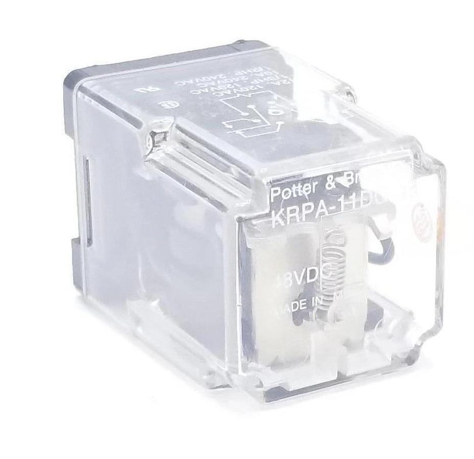 Used POTTER & BRUMFIELD KRPA-11DG-48 RELAY 48VDC, KRPA11DG48