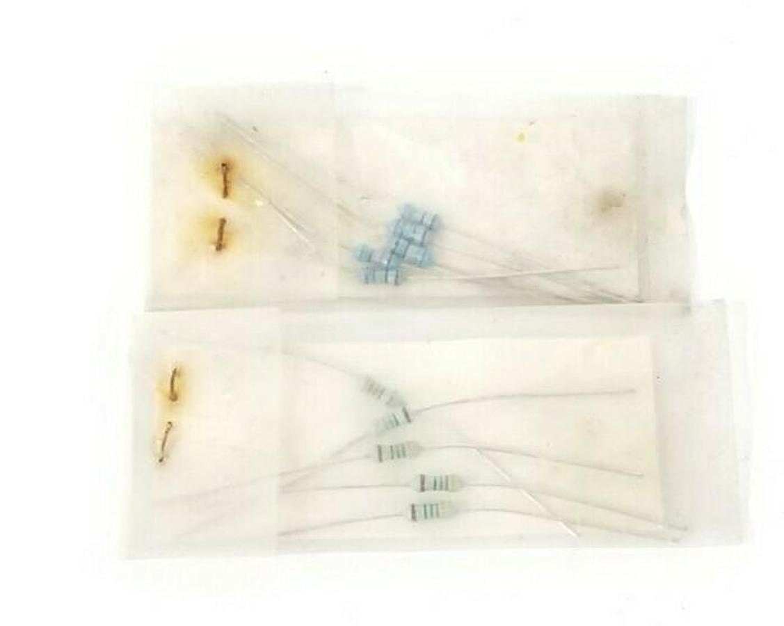 Used LOT OF 5 NEW DIGI-KEY CORP. 475 OHM & (5) 1.74K OHM 1/4 WATT 1% METAL FILM RESIS