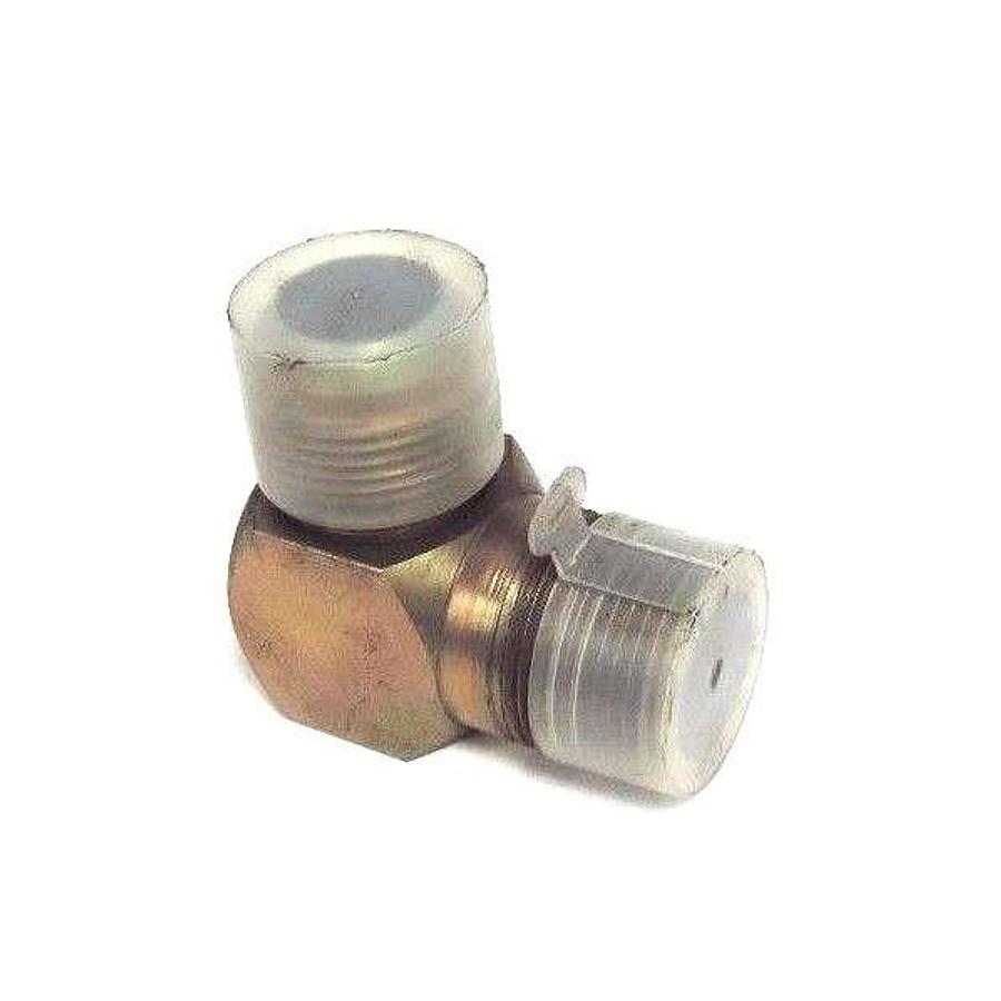 Used LOT OF 11 NEW EATON WEATHERHEAD 1-5/16" FLARE X 1-5/16" NPT 90 DEG ELBOWS