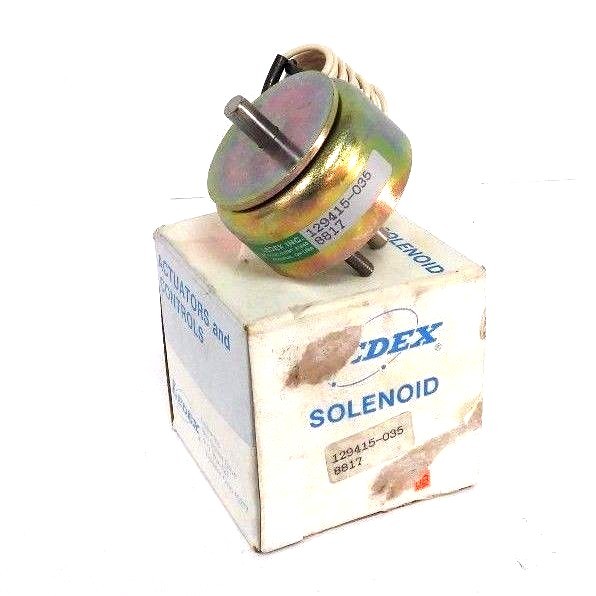 Used NIB LEDEX 129415-035 PUSH / PULL SOLENOID 28V, 21W, 129415035