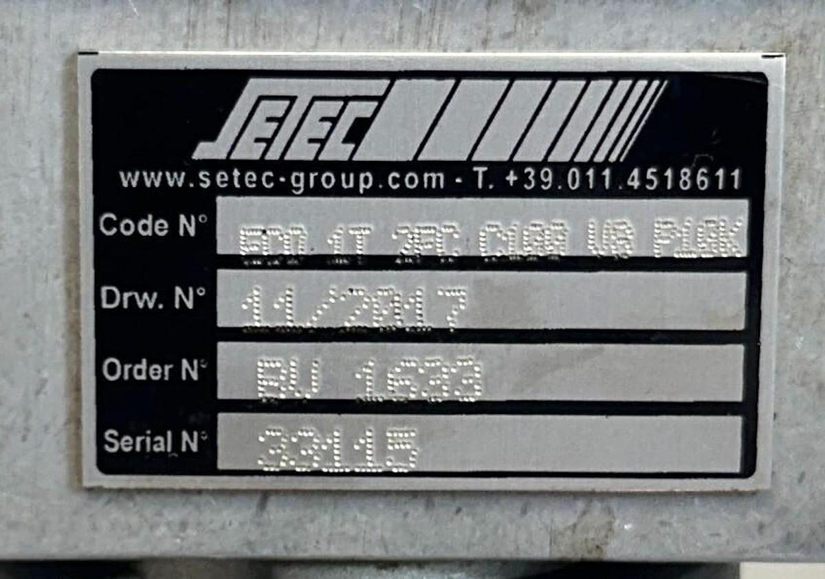 Used JETEC ECO 1T 2FC C100 V8 P10K / BV 1633 / 09951000211S ELECTRIC ACTUATOR NSNP