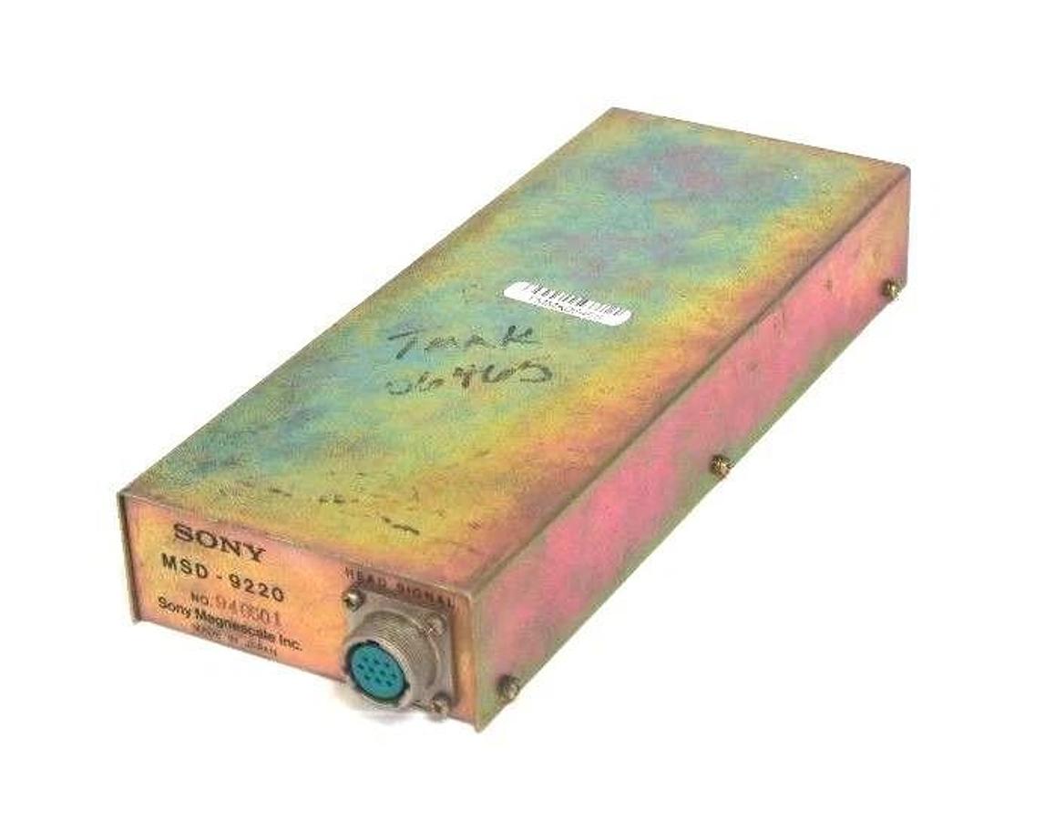 Used SONY MAGNESCALE MSD-9220 DETECTOR MSD9220