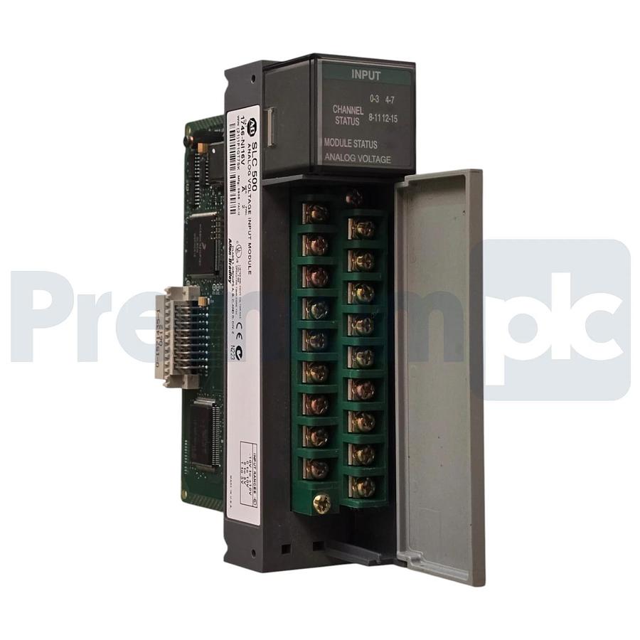 Allen Bradley 1746-NI16V /A SLC 500 Analog Voltage Input Module 16-Ch FRN 2 NUPI