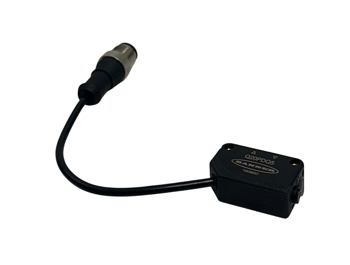 Used BANNER Q20PDQ5 / 78191 WORLD-BEAM Q20 SERIES PHOTOELECTRIC SENSOR 10-30VDC NSNP