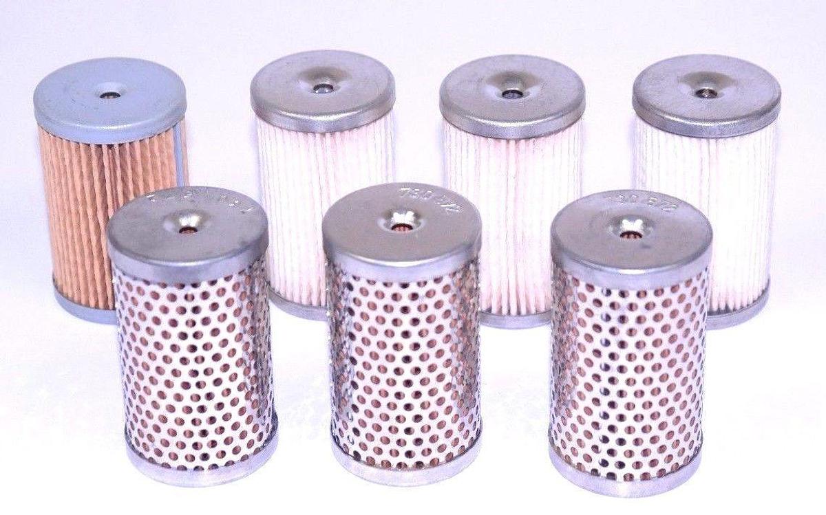Used LOT OF 7 KHS KISTERS 0006607010 FILTER ELEMENTS 730-572, 730572