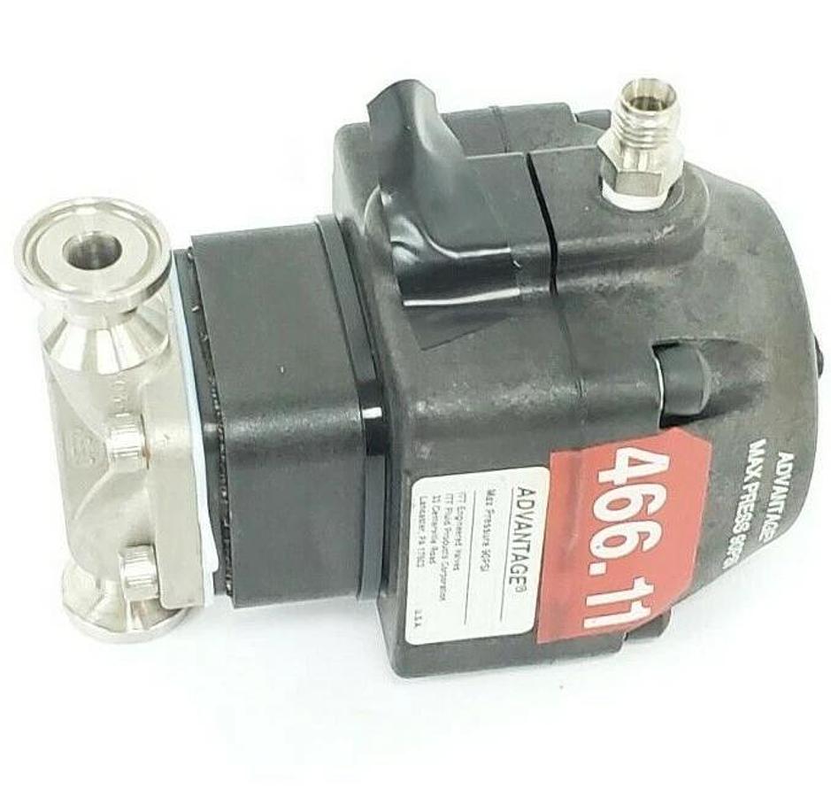 Used ITT .5-N-PN-36-A105 ADVANTAGE ACTUATOR 1/2" 90PSI W/ 303-1138 DIAPHRAGM VALVE