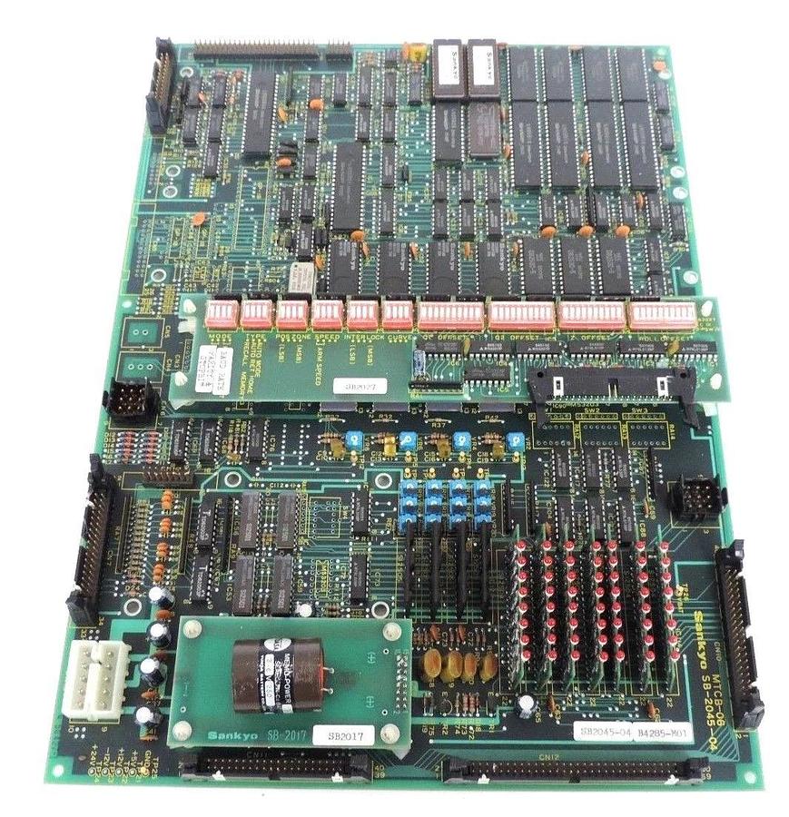 Used REPAIRED SANKYO MTCB-06 BOARD SB-2045-04, SB2027, SB2045-04 B4285-M01