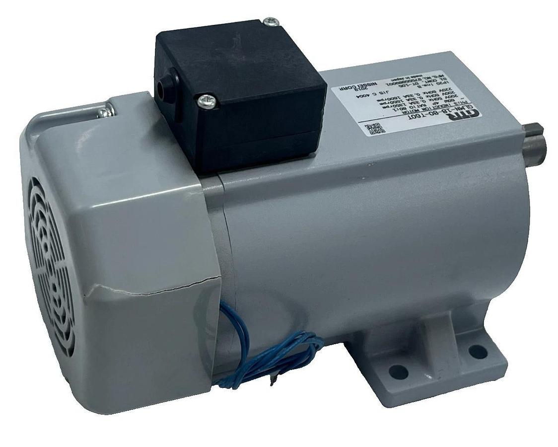 Nissei GTR GLMN-18-80-T60T Gear Motor 60W 80:1 Ratio 3-Phase Brake Motor 200V