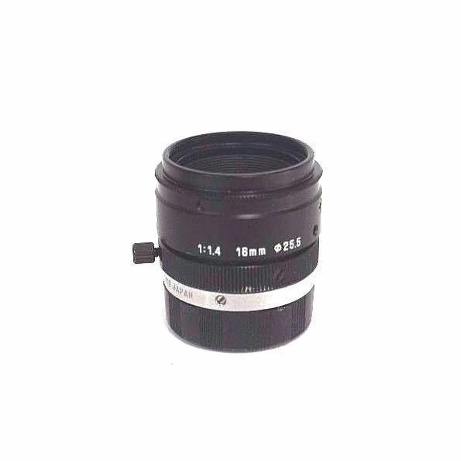 Used LOT OF 4 TAMRON HIGH RESOLUTION CCTV LENSES 1:1.4 16MM