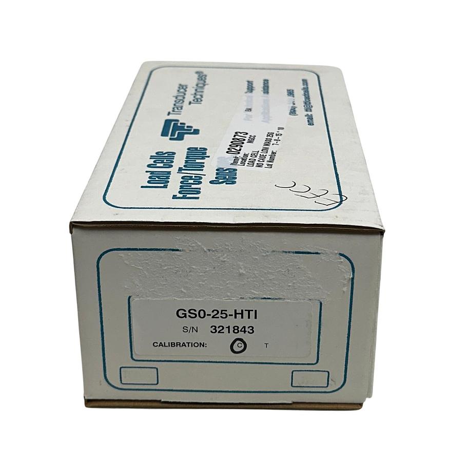 TRANSDUCER TECHNIQUES GSO-25-HTI / GS0-25-HTI LOAD CELL / TORQUE SENSOR NSFS