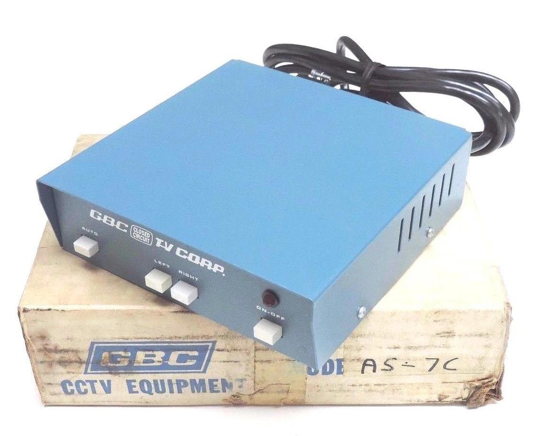 NIB GBC TV CORP. MODEL AS-7-CB PUMP SCANNER AS7CB
