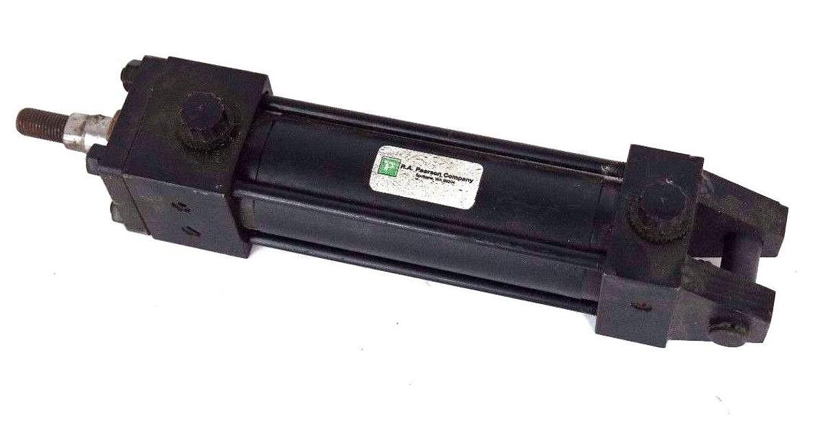 Used RA PEARSON A095422 PNEUMATIC CYLINDER 01.50 BORE 4.000 STROKE 250PSI