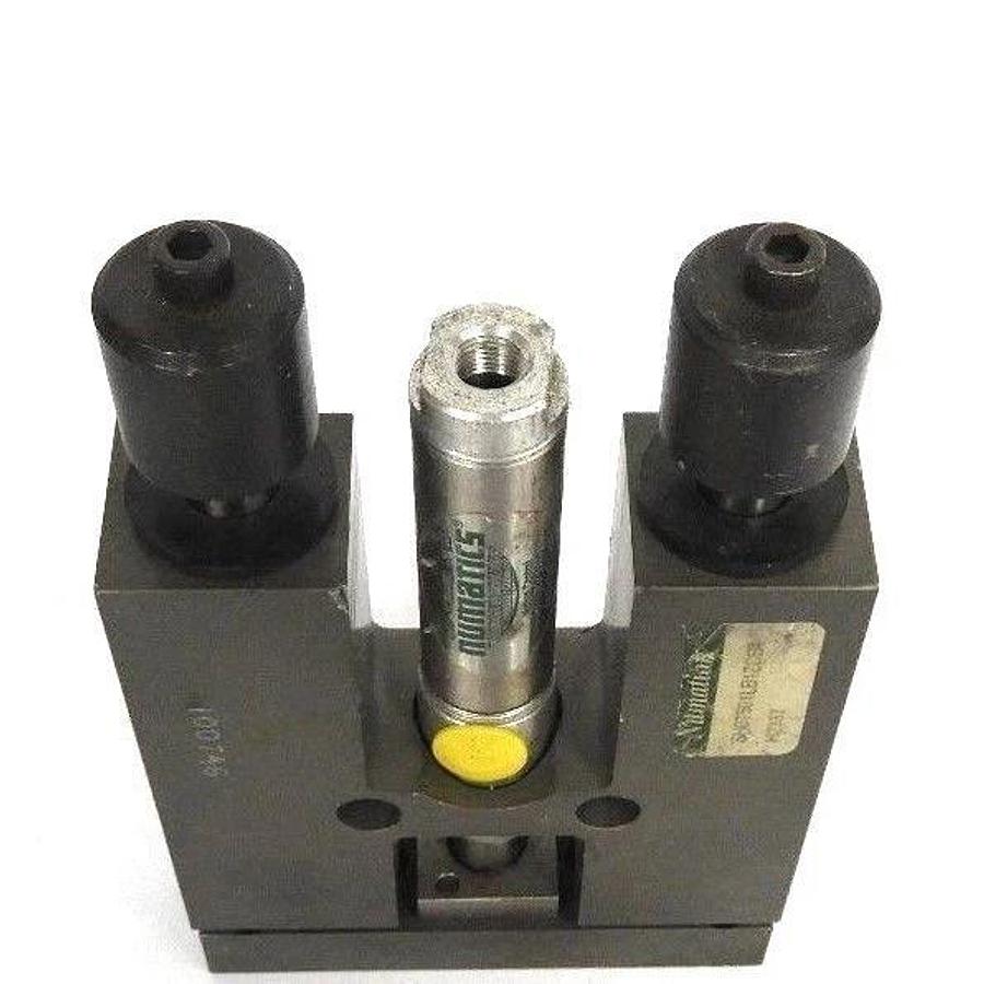 Used LOT OF 2 NUMATICS SH07501LB1ZCS4 SH SER. LINEAR SLIDE W/ 0750D01-01A-73 CYLINDER