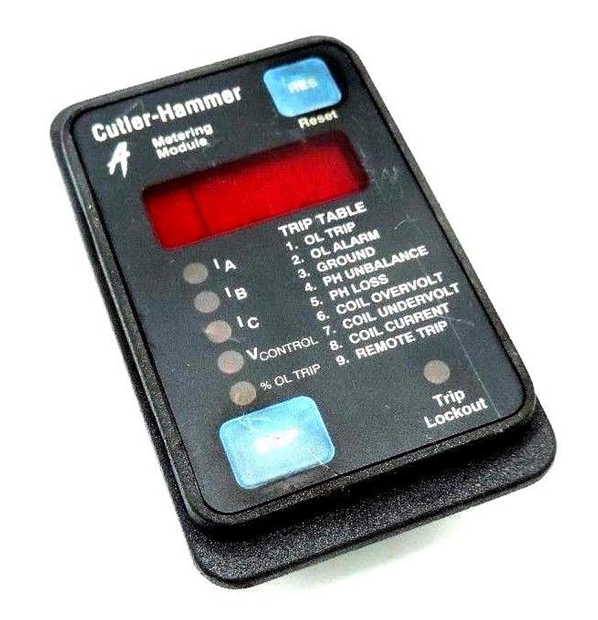 Used CUTLER HAMMER 9996D14C01 METERING MODULE W970415