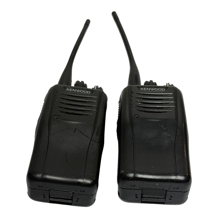 Used Kenwood ProTalk TK-3360-K UHF Two Way Radio Transceivers - Lot of 2
