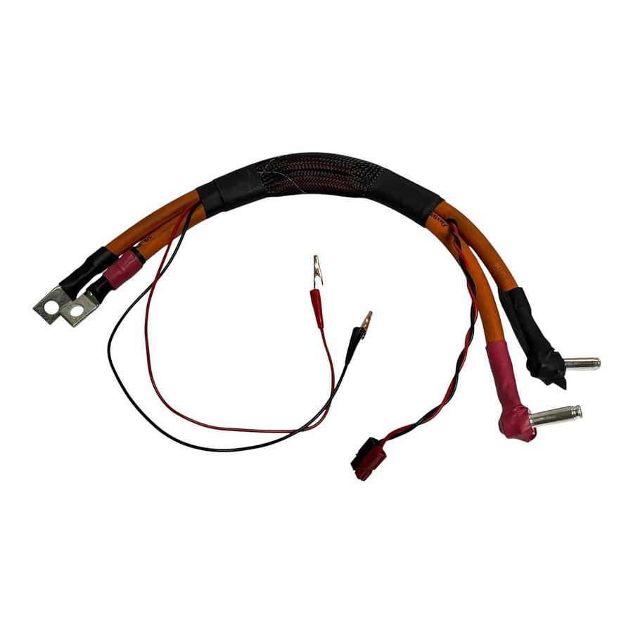 FlexWhip 1/0 AWG Battery Cable Power Harness Anderson Style Plug Alligator Clips