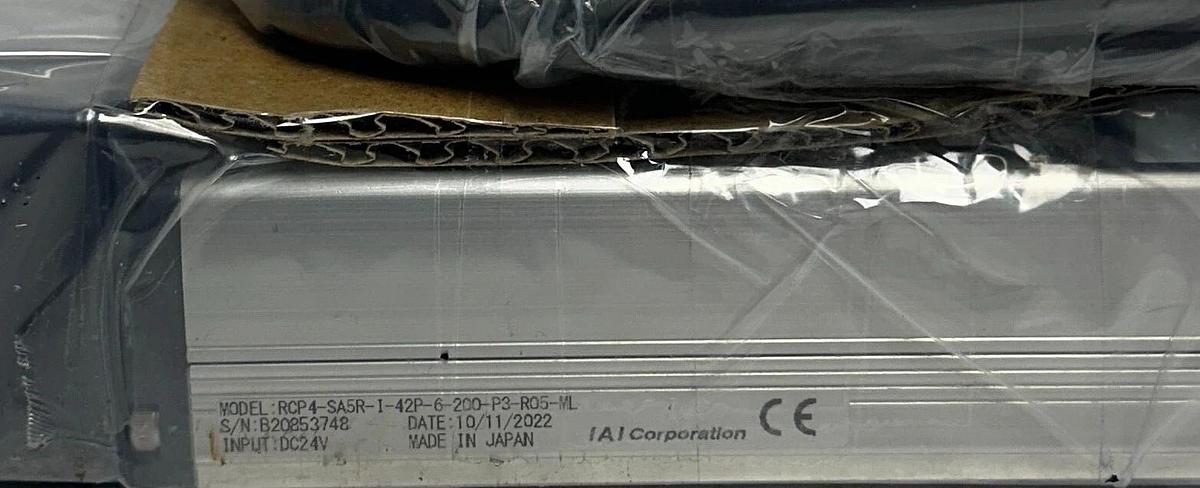 IAI RCP4-SA5R-I-42P-6-200-P3-R05-ML ROBO CYLINDER ELECTRIC ACTUATOR 200mm NSMP