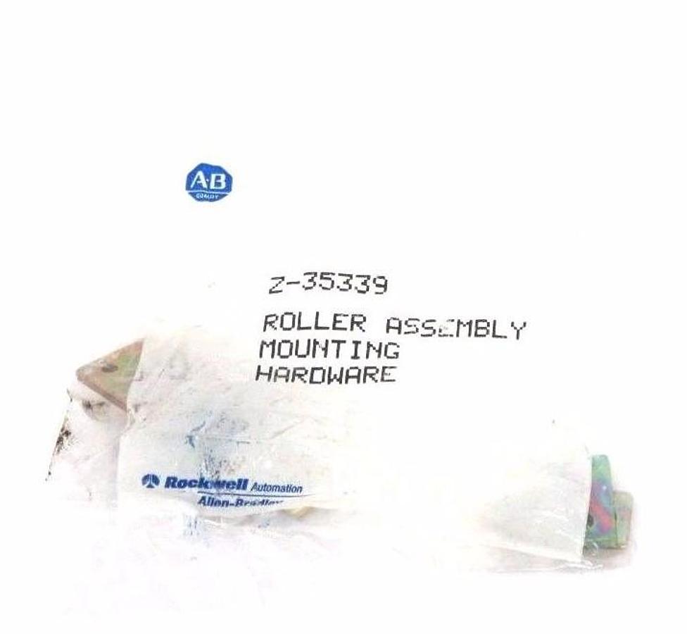 Used NIB ALLEN BRADLEY Z-35339 ROLLER ASSEMBLY MOUNTING HARDWARE Z35339