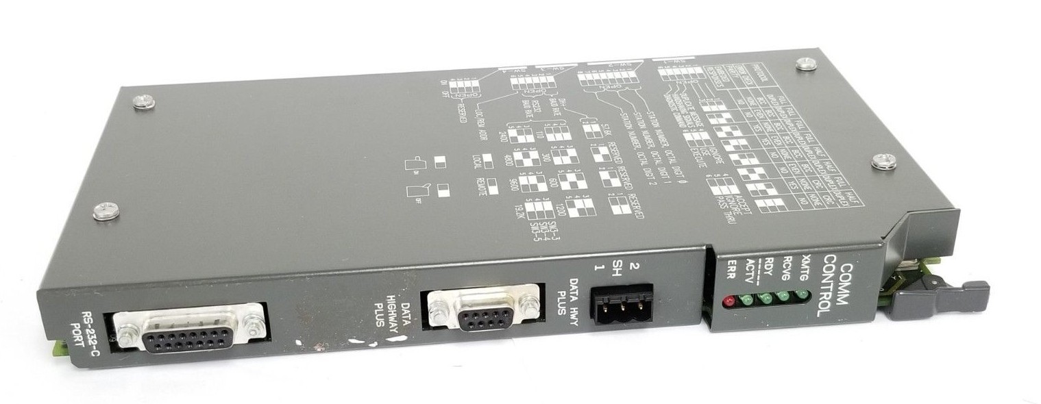 Used ALLEN BRADLEY 1785-KE DH+/RS232 INTFC 1785KE, F/W REV. C, SER. B, P/N: 440019705