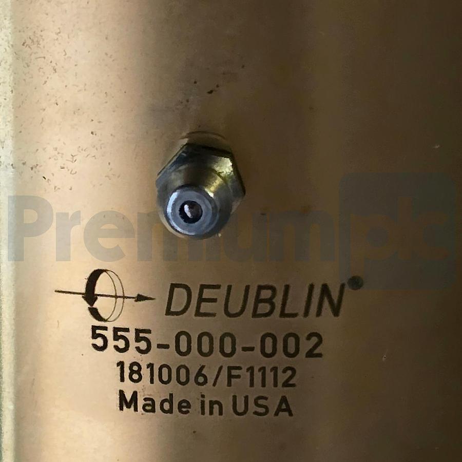 Used Deublin 555-000-002 | 555000002 Brass Rotary Union 1-1/2" NPT LH Thread NSMP