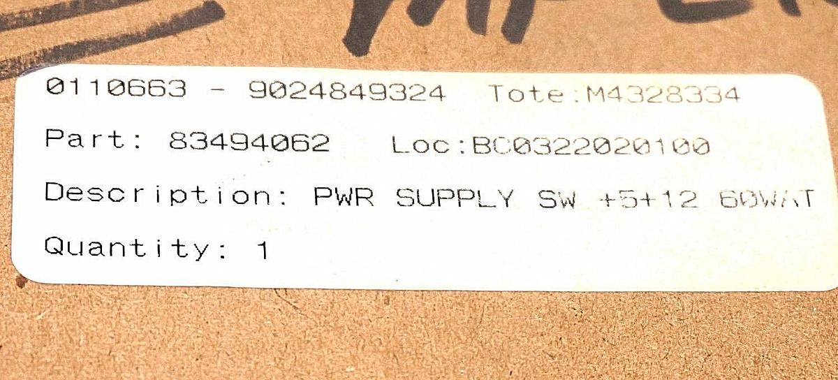 Used NEW CHEROKEE INTERNATIONAL QF22A1-1A B SWITCHING POWER SUPPLY BOARD