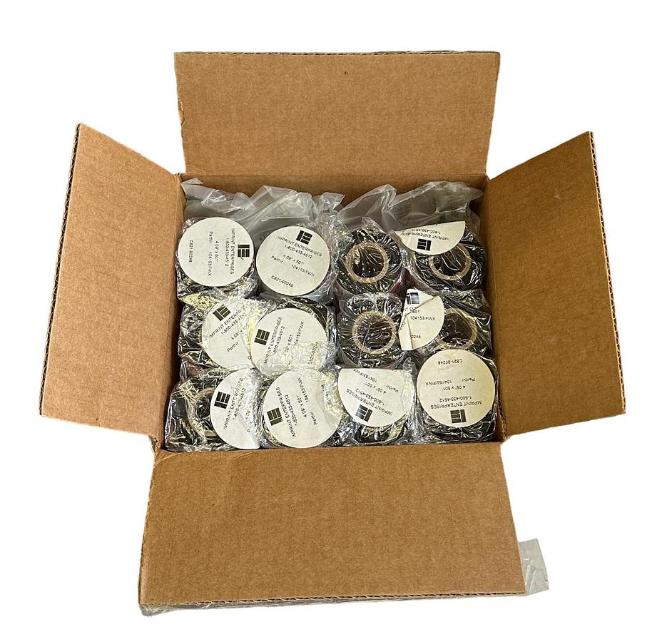 Used 12 NEW IMPRINT ENTERPRISES 104153IFWX RIBBONS FOR INTERMEC PRINTER 4.09'' x 501'