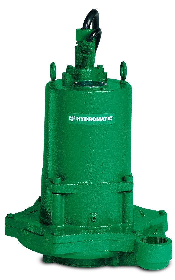 Used PENTAIR HYDROMATIC HPGF500M4-4 SUBMERSIBLE SEWAGE PUMP 5HP 460V 515111147 NSMP