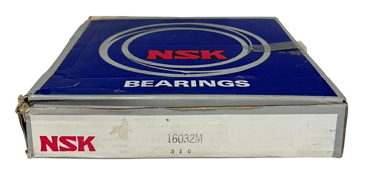 NSK 16032M DEEP GROOVE RADIAL BALL BEARING 160mm BORE 160x240x25mm NSMP
