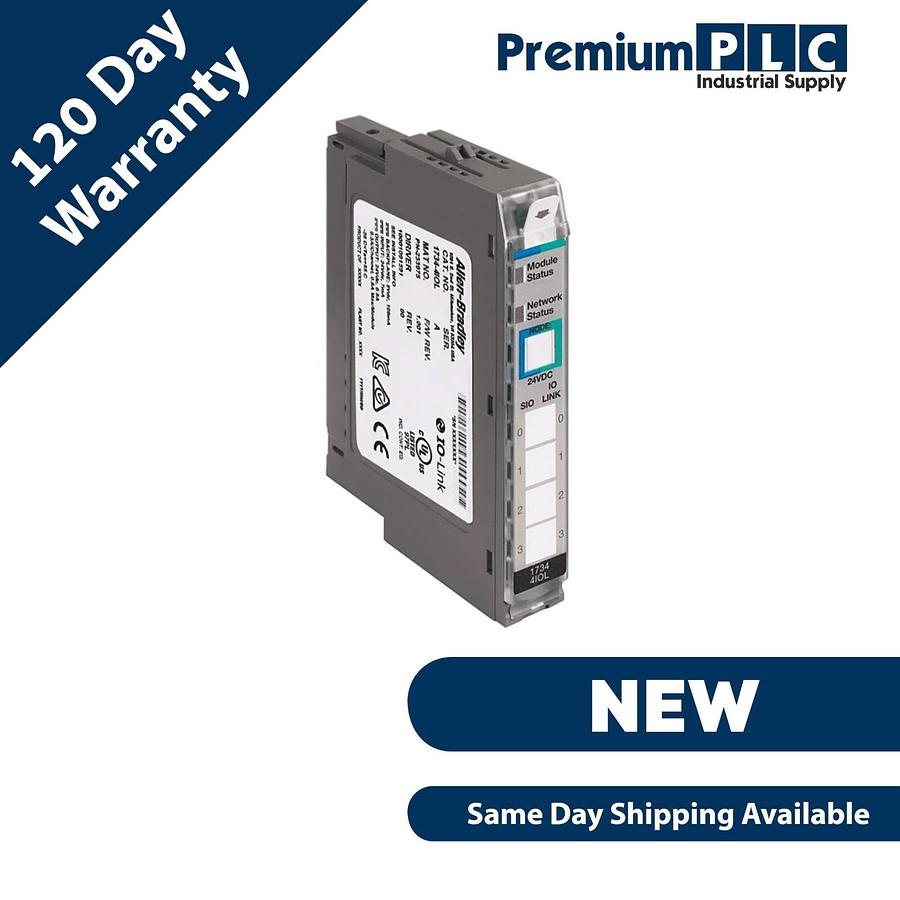 NEW ALLEN BRADLEY 1734-4IOL /A POINT I/O 4-CHANNEL IO-LINK MASTER MODULE 2022