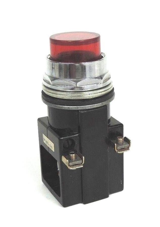 NEW SIEMENS 52PA4G2 PILOT LIGHT SER F 120 VAC RED