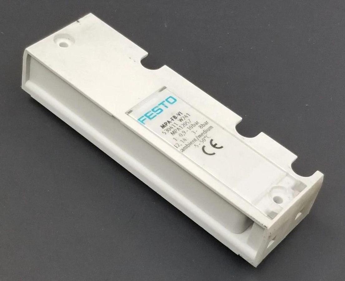 Used FESTO PA6-GF30 END PLATE MPA-FB-VI, MPA12057